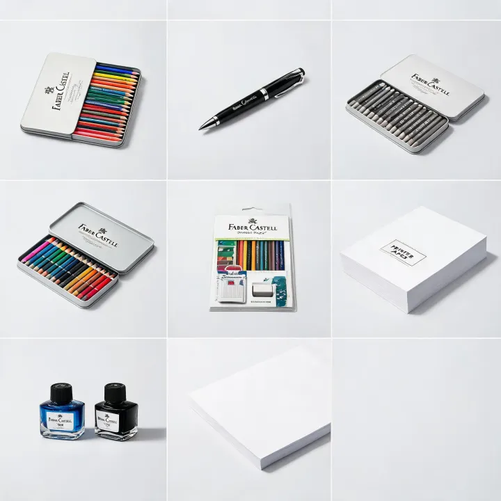 Faber Castell product catalog set